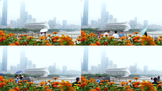 广州海心桥延时