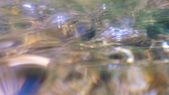 河边流水河流河水小溪山泉泉水水流升格大自