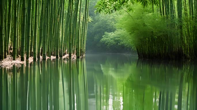 竹子竹林树林风景