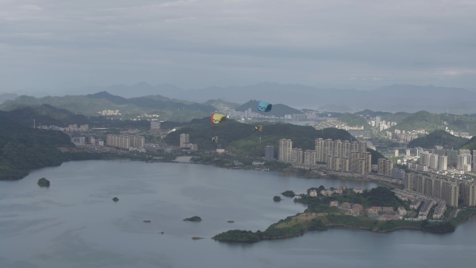 千岛湖滑翔伞