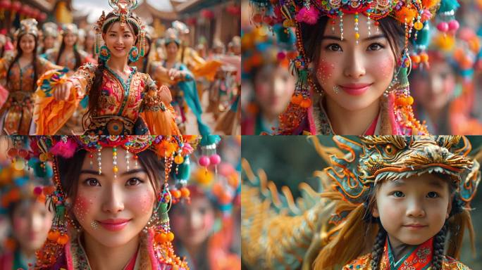 舞蹈 传统 服饰 民族文化 节奏 音乐