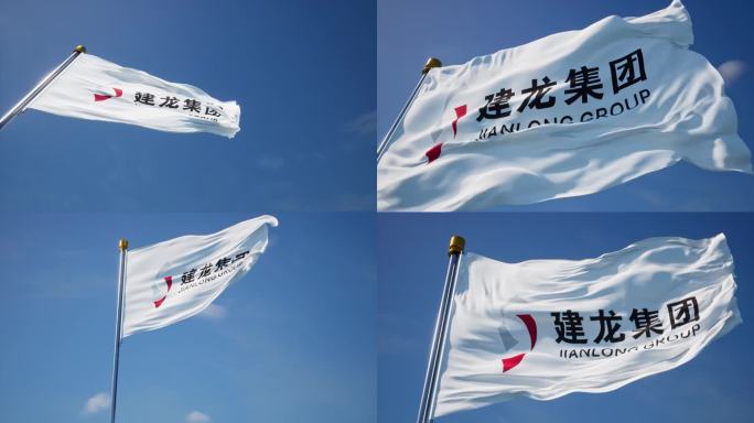 北京建龙集团旗帜