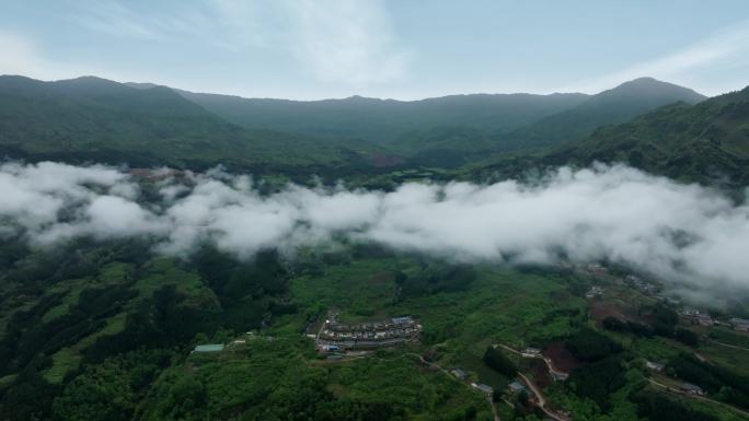 大山 马边 凉山 仰天窝 山间云雾