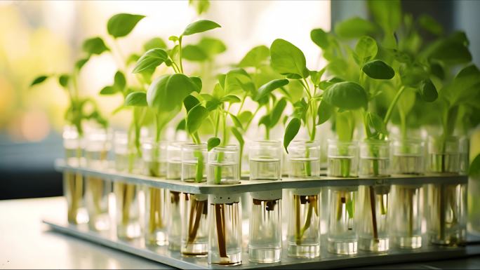 农业育苗 种子培育 农业实验室 植物生长