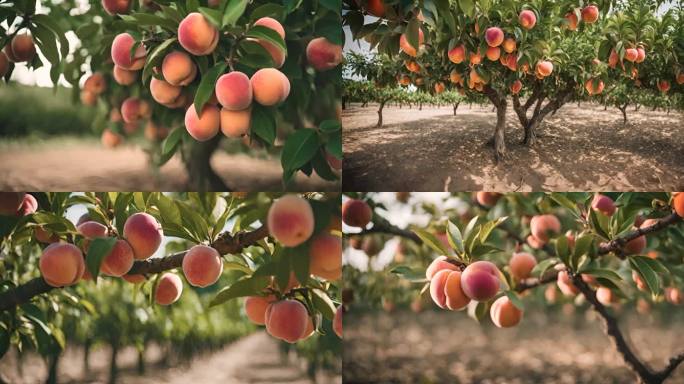 桃子种植园