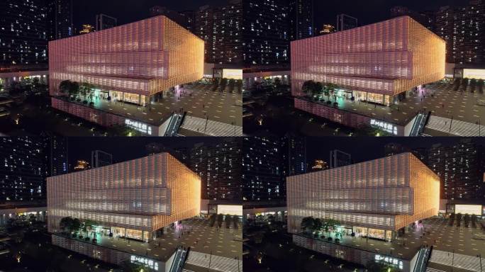 深圳图书馆夜景