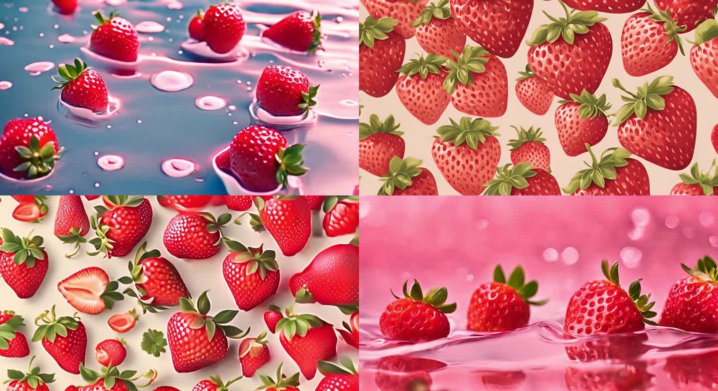 草莓入水合集超长