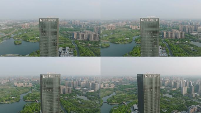 上海嘉定新城保利国际广场凯悦酒店航拍
