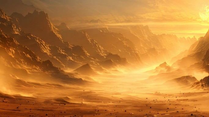 沙尘火星科幻