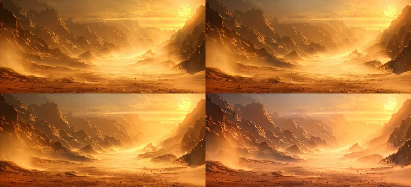 沙尘火星科幻