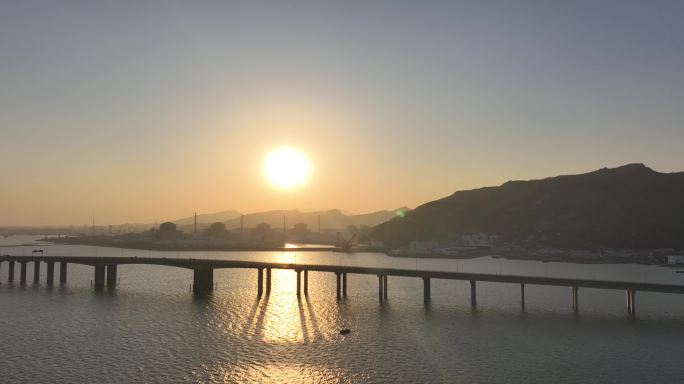 海上日出日落