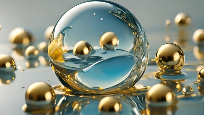 流体玻璃球液体