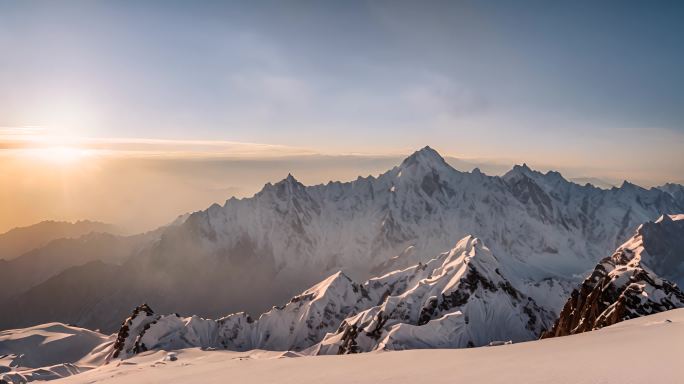 喜马拉雅山 山脉珠穆朗玛峰