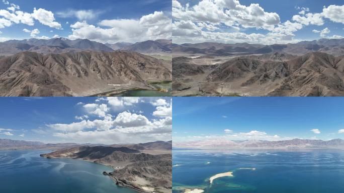 2023年9月西藏阿里地区班公湖航拍视频