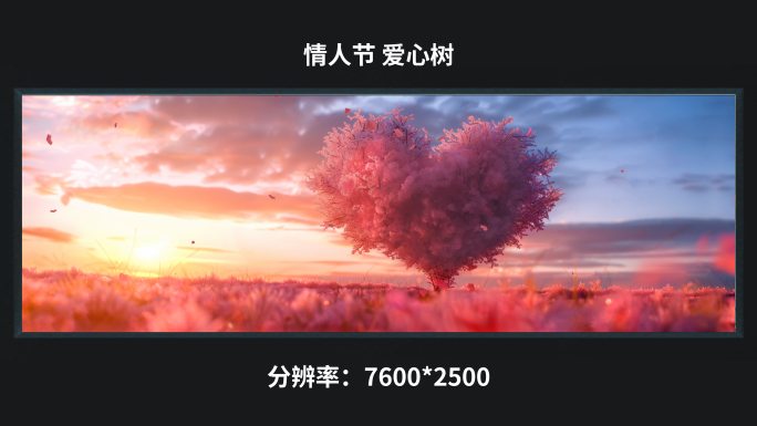 【7k】情人节 爱心树