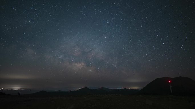 星空延时无水印