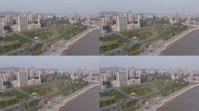 绿色城市建设4K素材