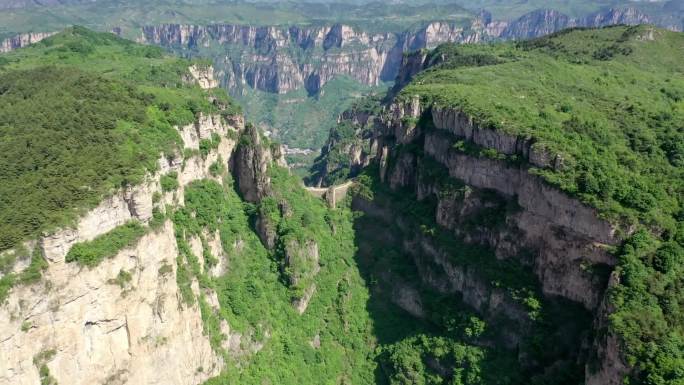 航拍大峡谷风景 日出 大山自然风光