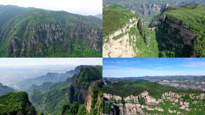 航拍大峡谷风景 日出 大山自然风光