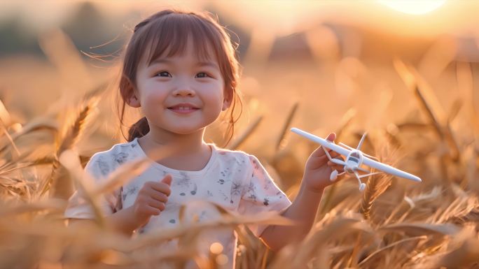 玩具飞机 小孩子飞机 笑脸 模型飞机