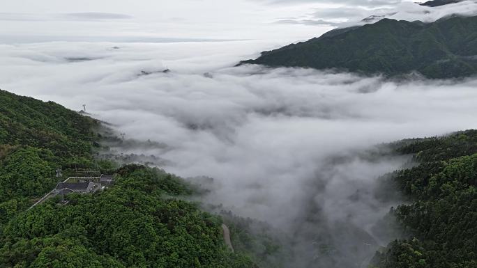 娄底大熊山 云雾