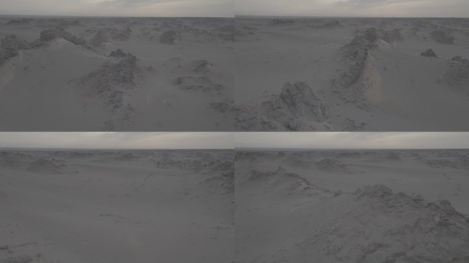 罗布泊北部无人区素材（4K）