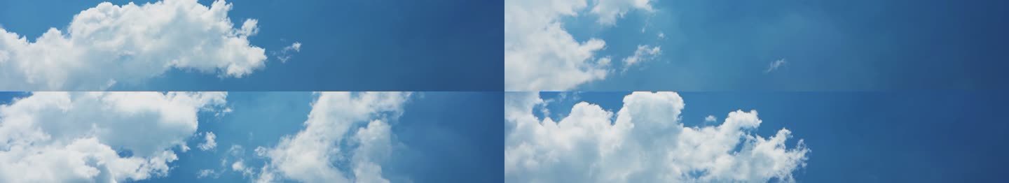 蓝天白云循环视频