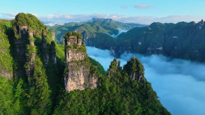 柴埠溪大峡谷云海日出