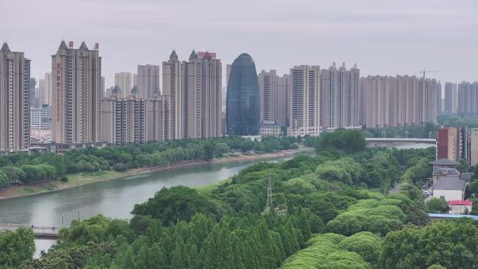 漯河沙澧河交汇风景