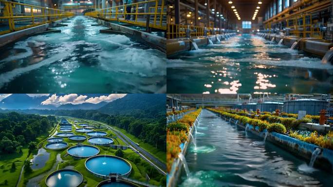 污水处理厂 自来水厂 废水处理 水净化