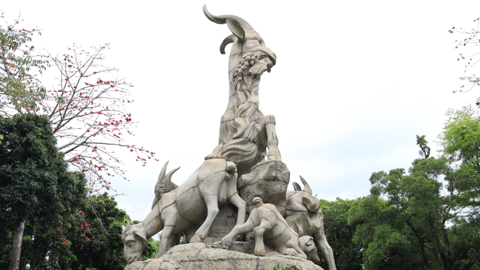 越秀公园五羊雕像