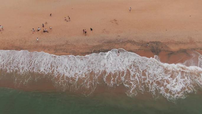 海边的海浪海波浪海岸海洋