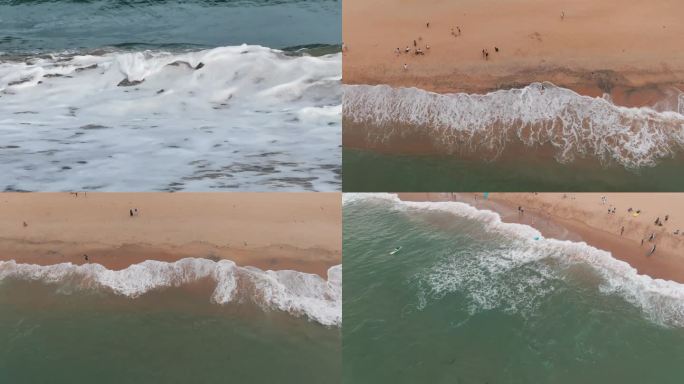 海边的海浪海波浪海岸海洋