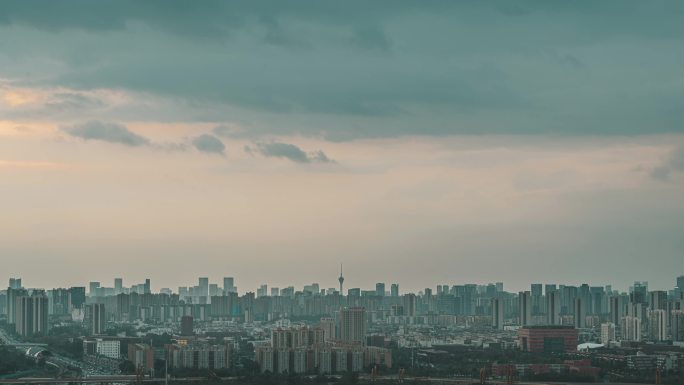 339下雨延时日转夜