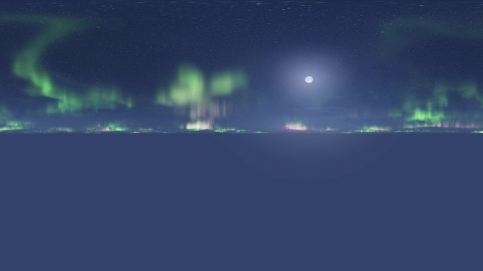 夜晚动态天空夜空星空星空VR360全景