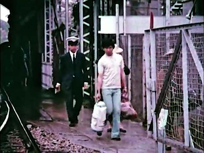 1975年 香港与深圳 罗湖入境管制站