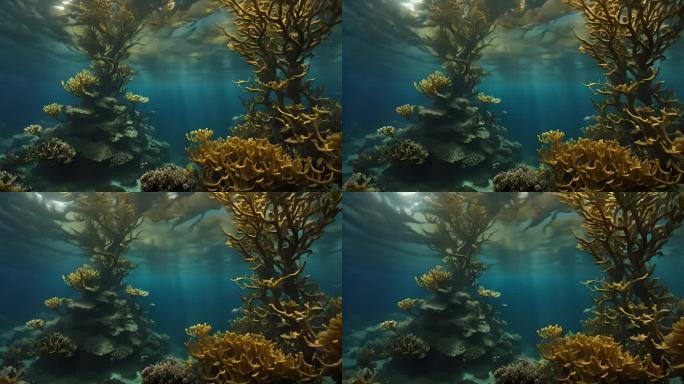 海底珊瑚海带