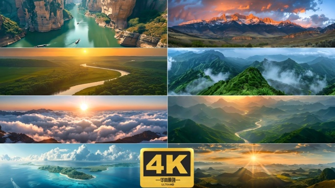 4k宽屏壮丽河山大美中国③