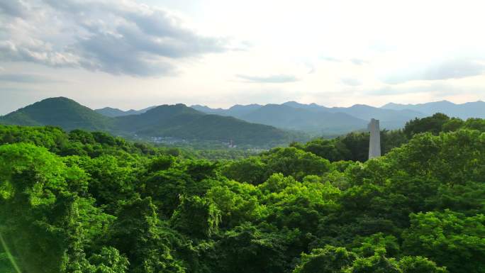 吴山景区城隍阁积义亭绿野仙踪