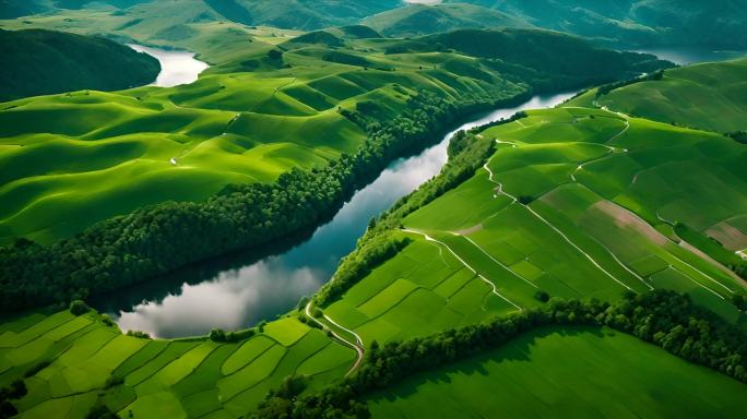 绿色生态大江大河