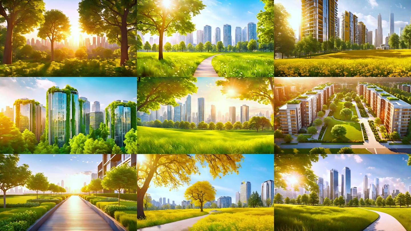 城市绿化 低碳环保