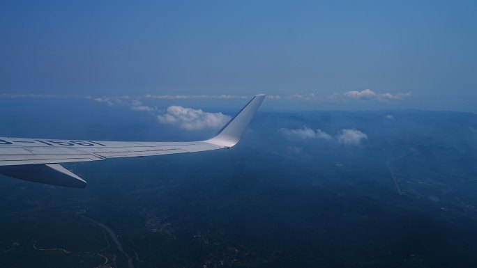 飞机 航拍 风景 航班 航行 鸟瞰