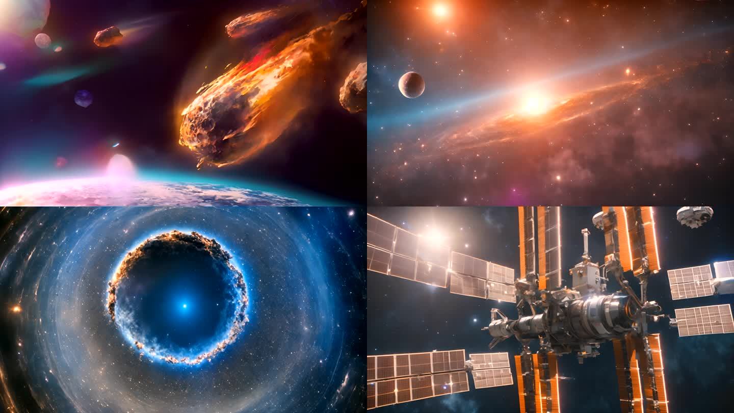 宇宙黑洞太阳银河系月球地球起源合集