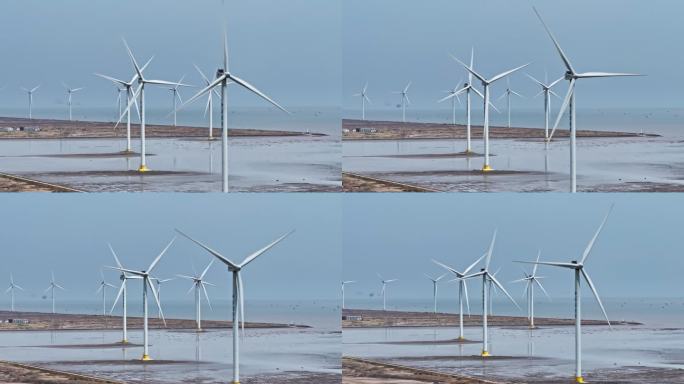 天津南港工业区风力发电