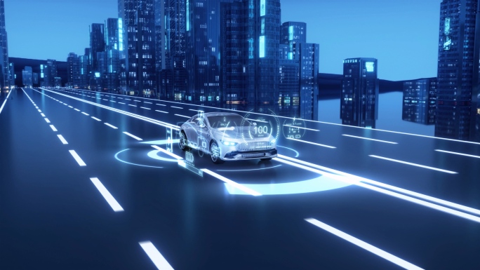 科技智能驾驶新能源汽车