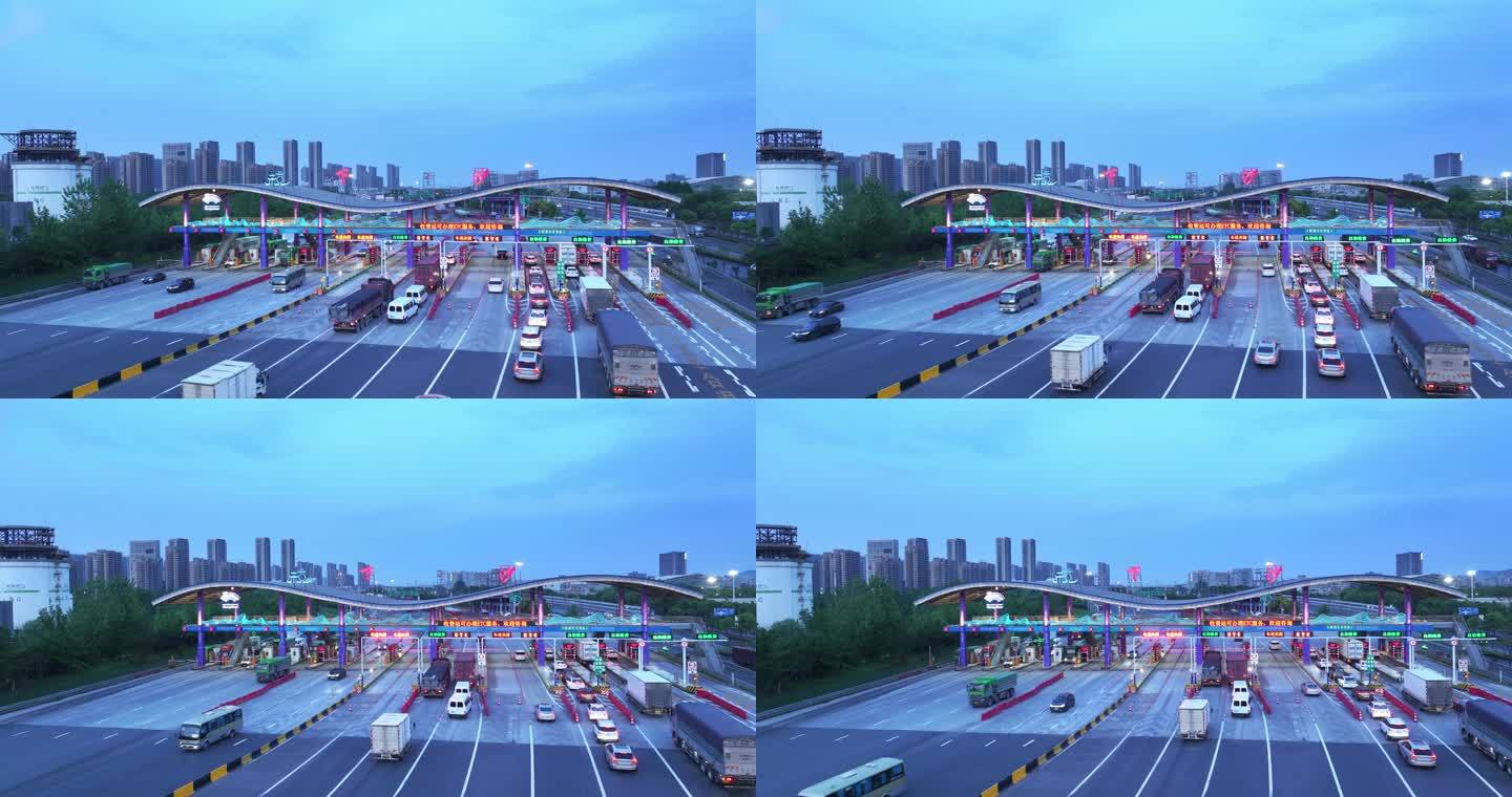 高速公路杭州下沙收费站