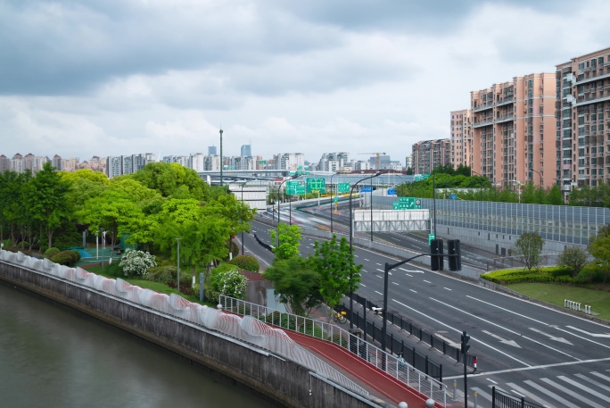 上海长宁街景