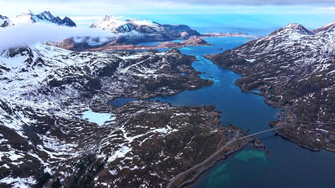 4K延时航拍挪威罗弗敦群岛最美风光