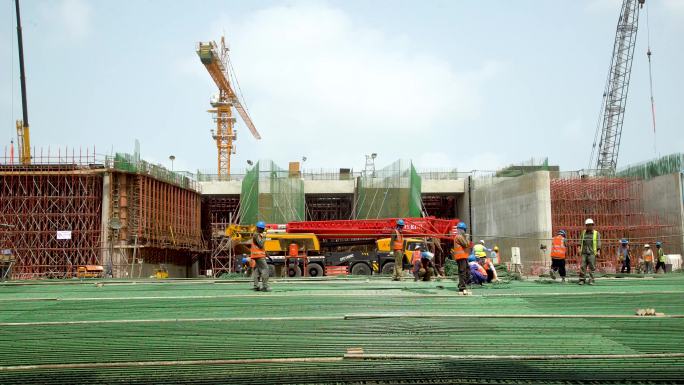 修桥建筑 幸福生活 工程建筑