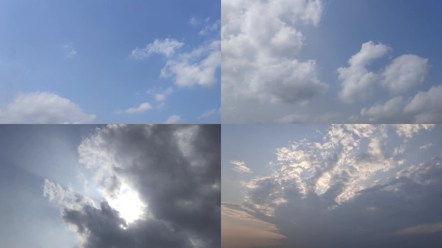 天空与云延时摄影 空镜素材
